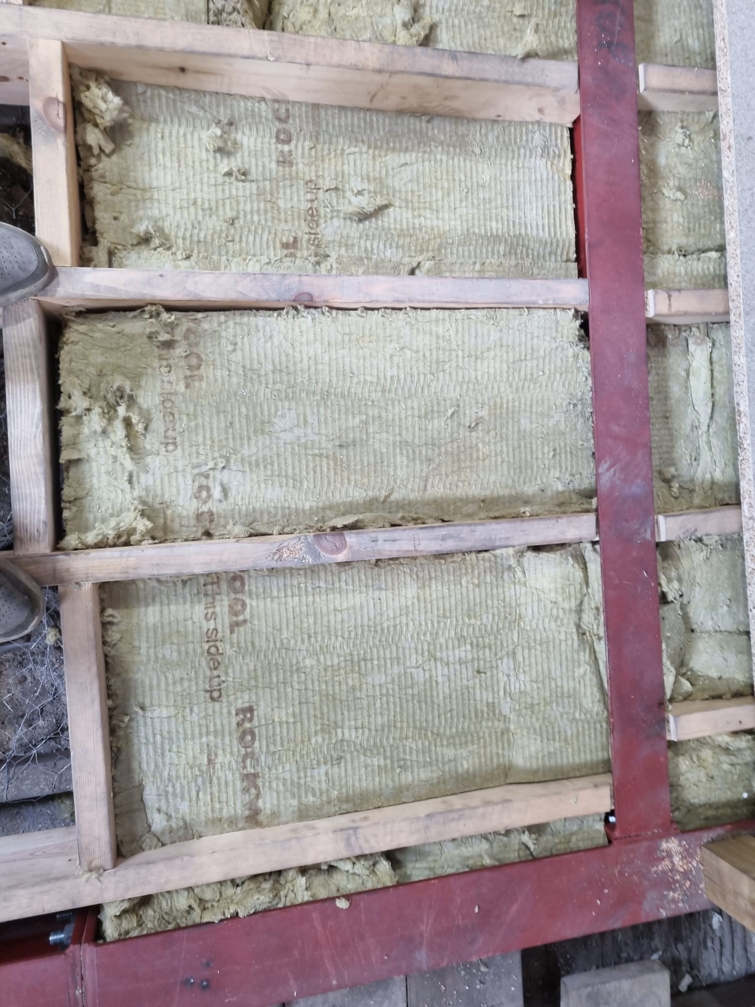 Garage conversion framing